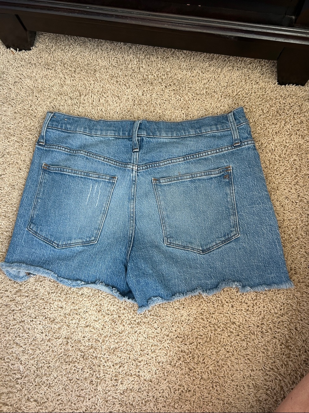 High Rise Denim Shorts - Picture 4 of 6